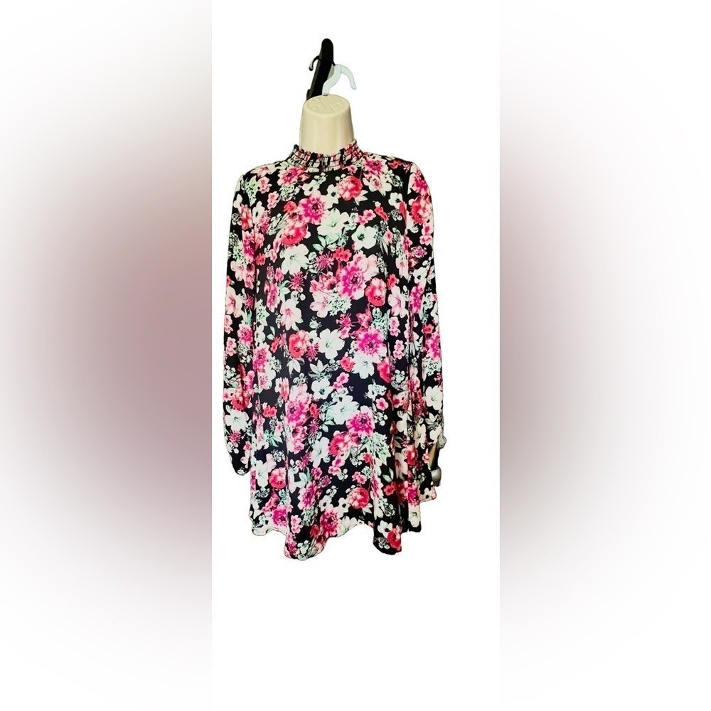 Show Me Your MuMu BoHo Romantic Mini Dress Junebug Bell Balletcore Size S - Picture 4 of 11